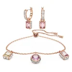 Swarovski Stilla Set, Mehrfarbig Rosé 5662923