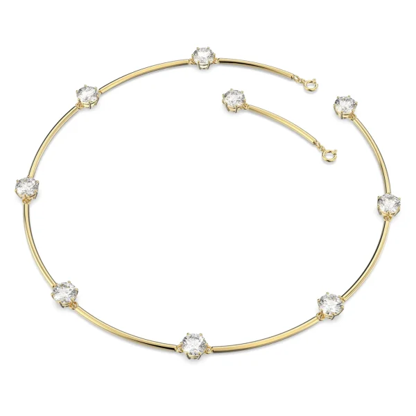 Swarovski Constella Halsband Glänzende Goldton 5622720 – Bild 3