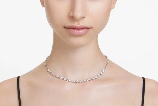 Swarovski Mesmera Halskette Rhodiniert 5676989 – Bild 2