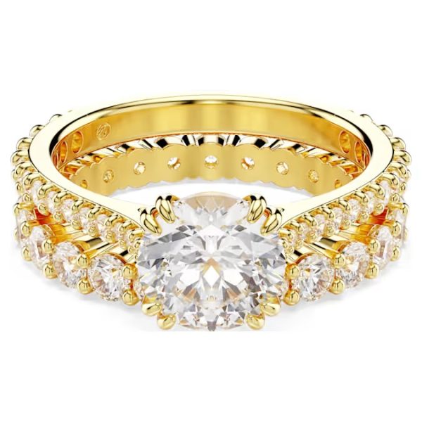 Swarovski Stilla Ring Goldlegierungsschicht 