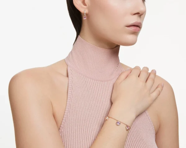 Swarovski Stilla Set, Mehrfarbig Rosé 5662923 – Bild 2