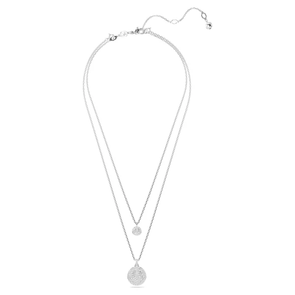 Swarovski Sublima Halskette Weiß, Rhodiniert 5684244 – Bild 3