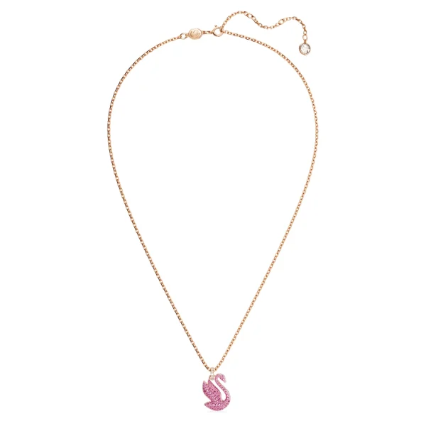 Swarovski Swan Halskette Rosa 5647552 – Bild 3