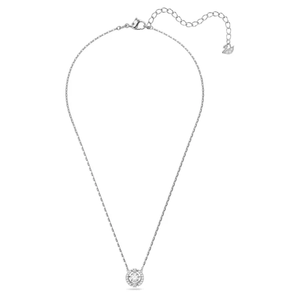 Swarovski Una Halskette Rhodiniert 5286137 – Bild 3