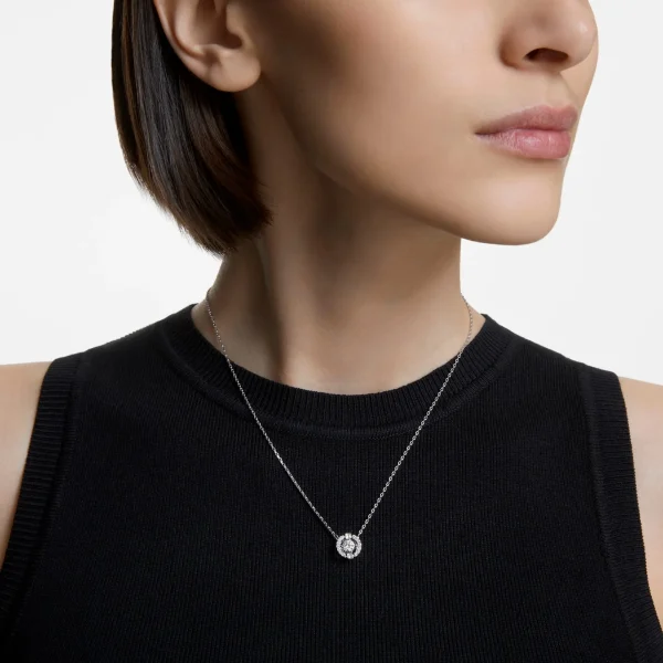 Swarovski Una Halskette Rhodiniert 5286137 – Bild 2