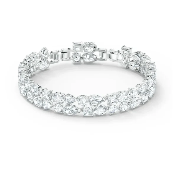Swarovski Tennis Deluxe Armband Rhodiniert 5562088