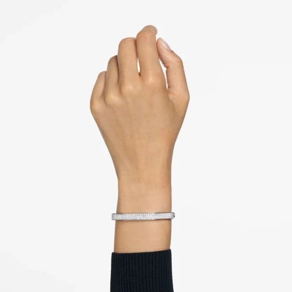 Swarovski Dextera Armreif Achteckform Rhodiniert 5639201 – Bild 2