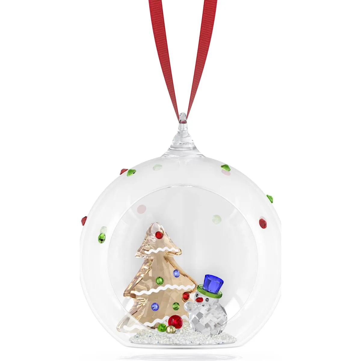 Swarovski Holiday Cheers Baum und Schneemann Weihnachtskugel 5701509
