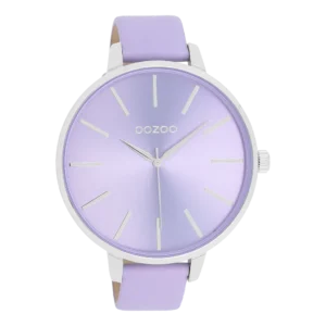 OOZOO Timepieces Damenuhr Lila/Silber C11072
