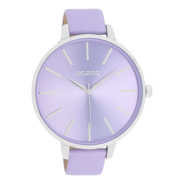 OOZOO Timepieces Damenuhr Lila/Silber C11072