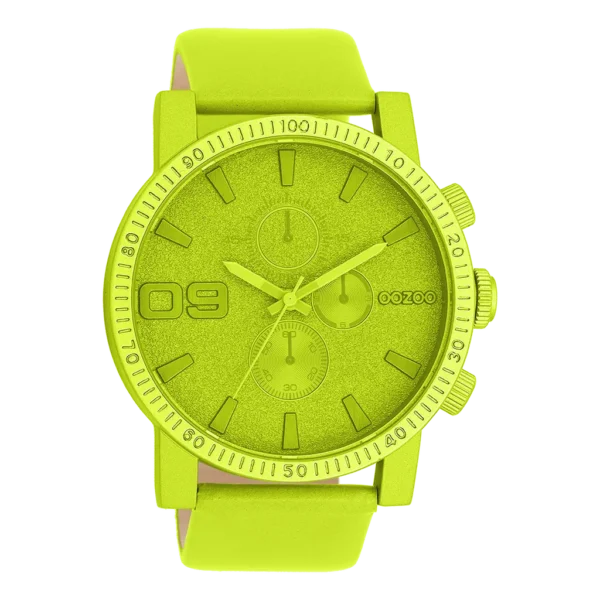 OOZOO Timepieces Unisex Uhr Lime C11657