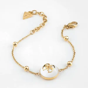Guess Armband 4G Logo Boule JUBB01395JW/YGWH