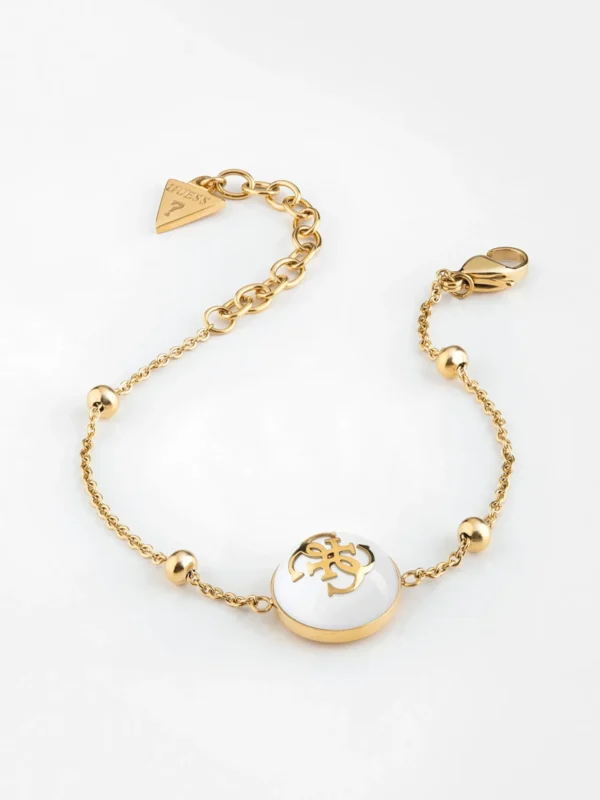 Guess Armband 4G Logo Boule JUBB01395JW/YGWH