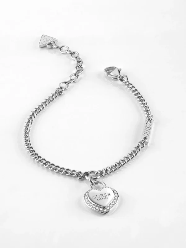 Guess Armband Fine heart JUBB01422JW/RH