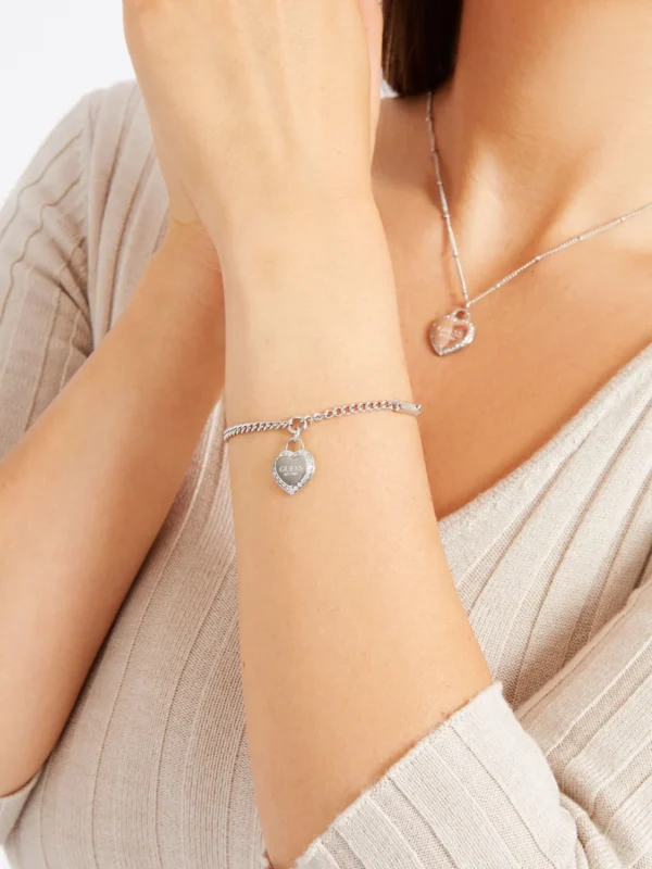 Guess Armband Fine heart JUBB01422JW/RH – Bild 2