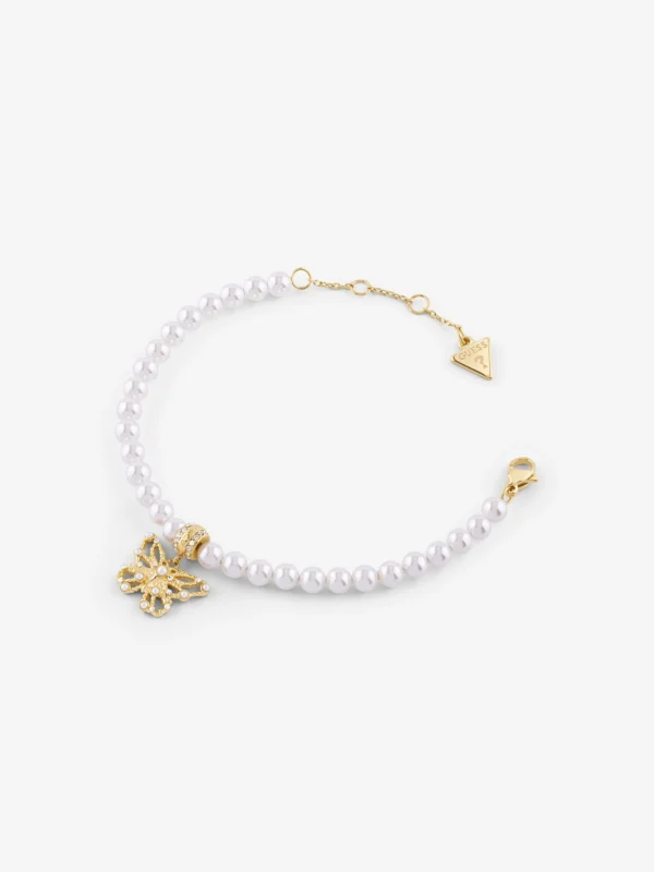 Guess Borboleta Armband JUBB06124JW/YG