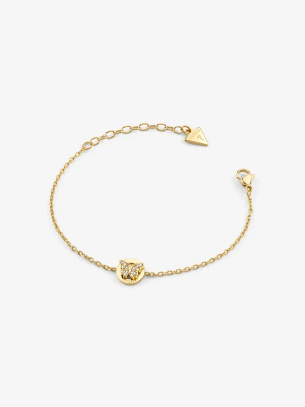 Guess Borboleta Armband JUBB06135JW/YG