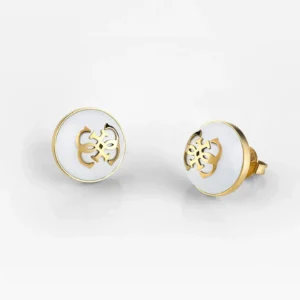 Guess Ohrringe „4G Logo Boule JUBE01392JW/YG