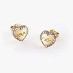 Guess Ohrringe Fine heart  JUBE01427JW/YG