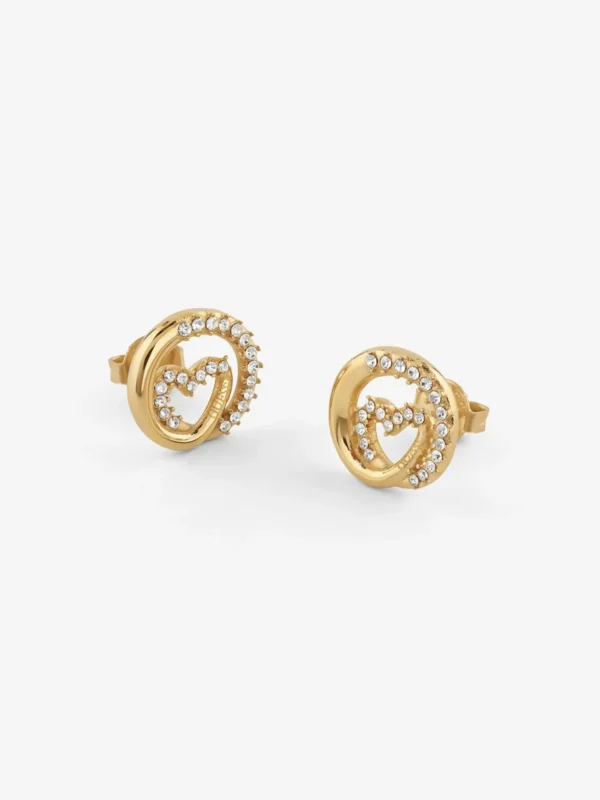 Guess Ohrringe Iconique JUBE05528JW/YG