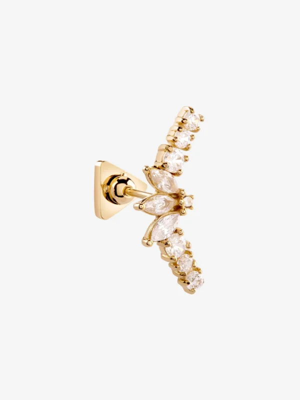 Guess Piercing Studio Ohrring JUBE06264JW/YG