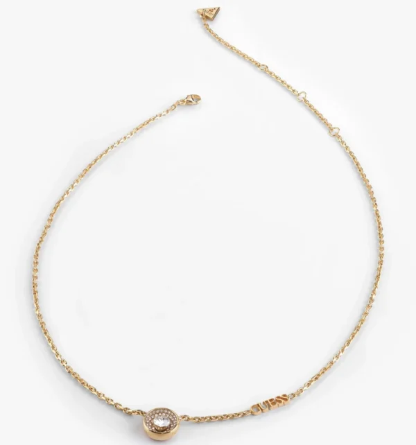 Guess Kette Unique Solitaire JUBN03398JW/YG