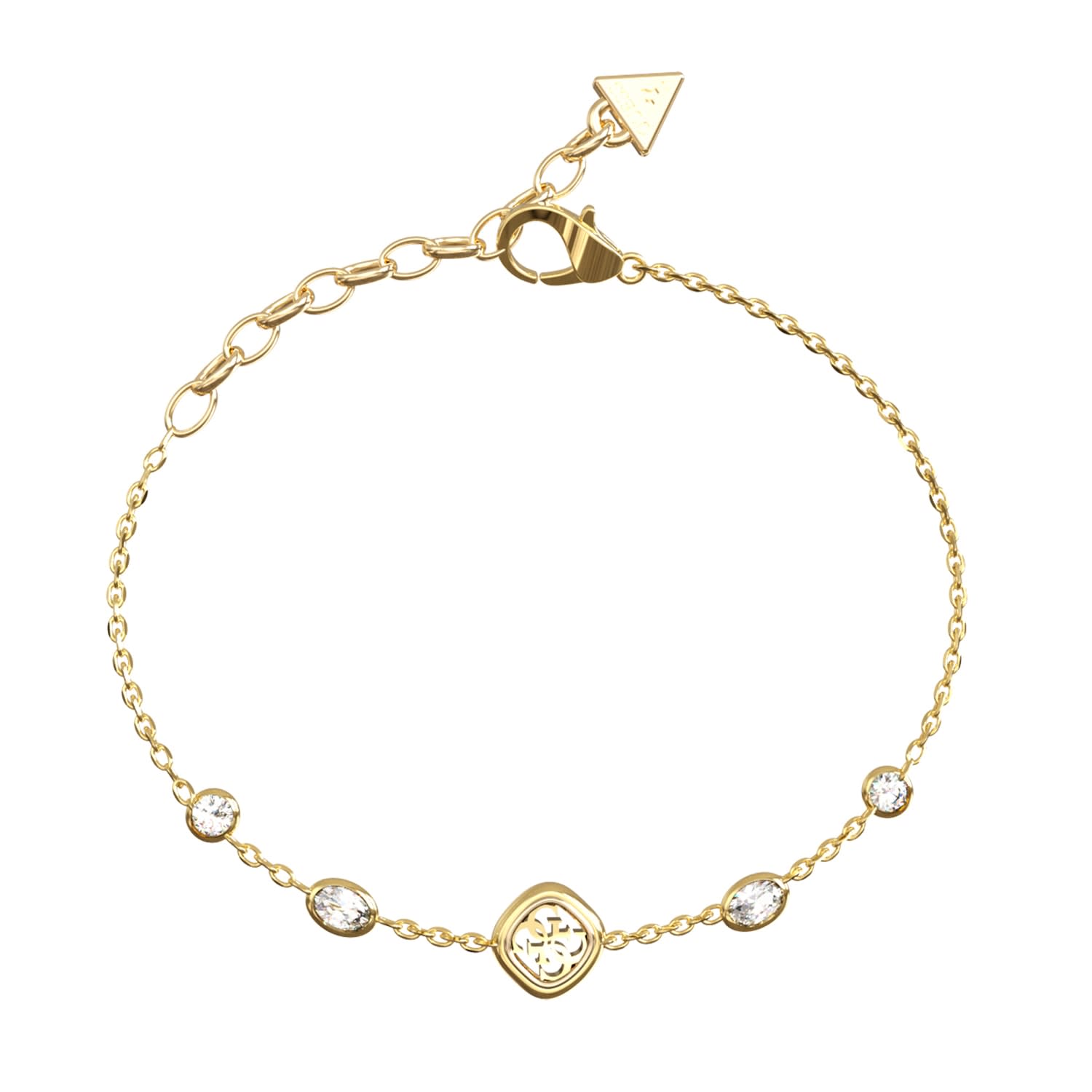 Guess CRYSTALS & 4G Armband JUBB06149JW/YG