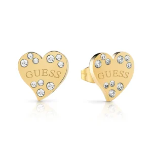 Guess Herz Ohrstecker JUBE78052JW/YG