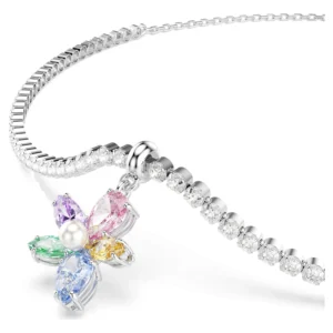 ariana-grande-x-swarovski-halsband--verschiedene-schliffe--blume--mehrfarbig--rhodiniert-swarovski-5749189 (1)
