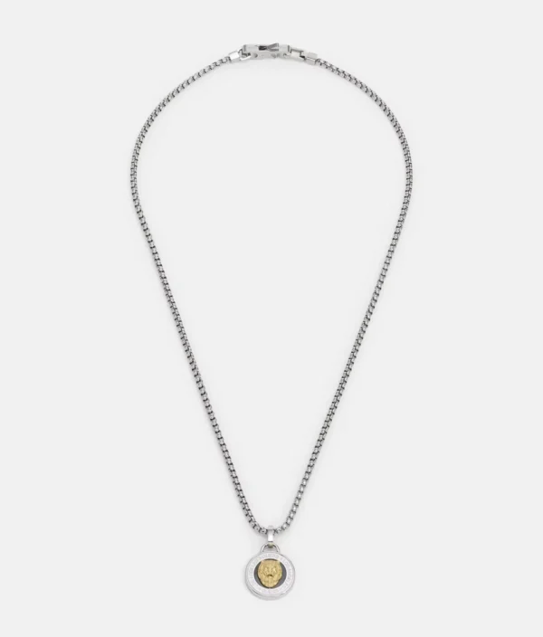 Guess Halskette „lion king“ JUMN01316JW/STBK