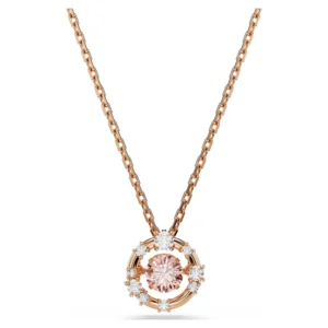 Swarovski Constella Halskette Dancing Stone, Roségold 5744244