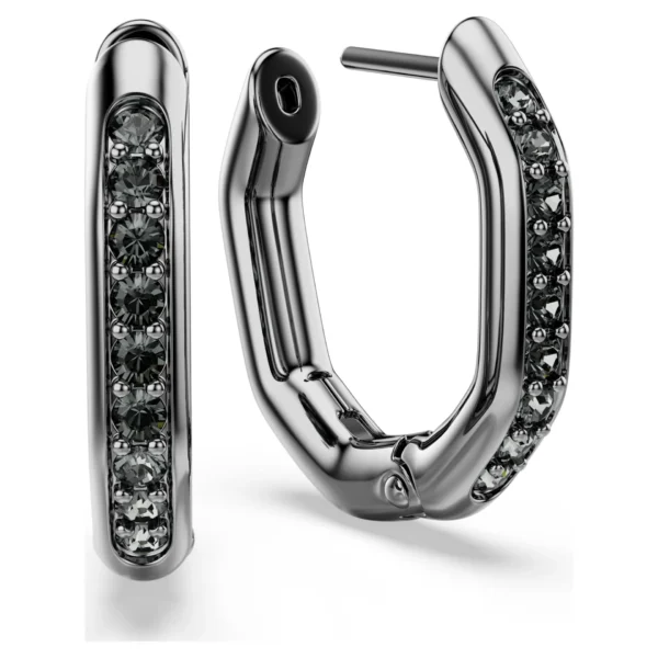 Swarovski Dextera Kreolen Achteckform Rutheniert 5724586 – Bild 2
