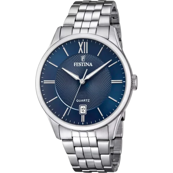Festina Herren Uhr Klassik F20425/2 Edelstahl Armband