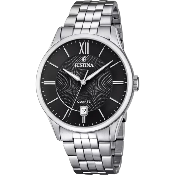 Festina Herren Uhr Klassik F20425/3 Edelstahl Armband