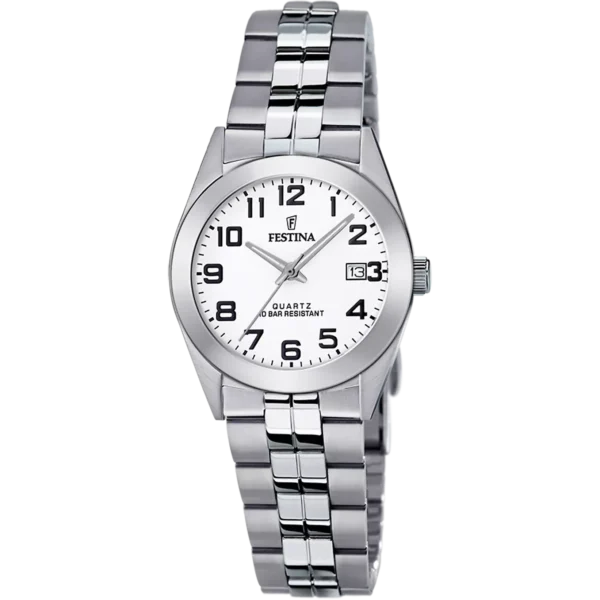 Festina Damen Uhr Klassik F20438/1 Edelstahl Armband