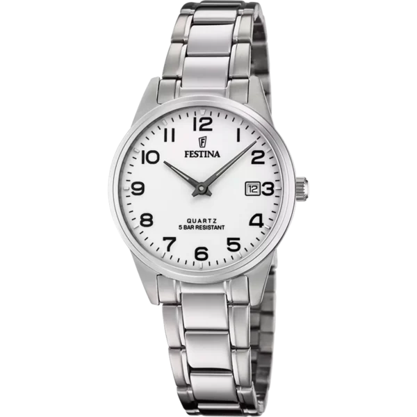Festina Damen Uhr Klassik F20509/1 Edelstahlarmband