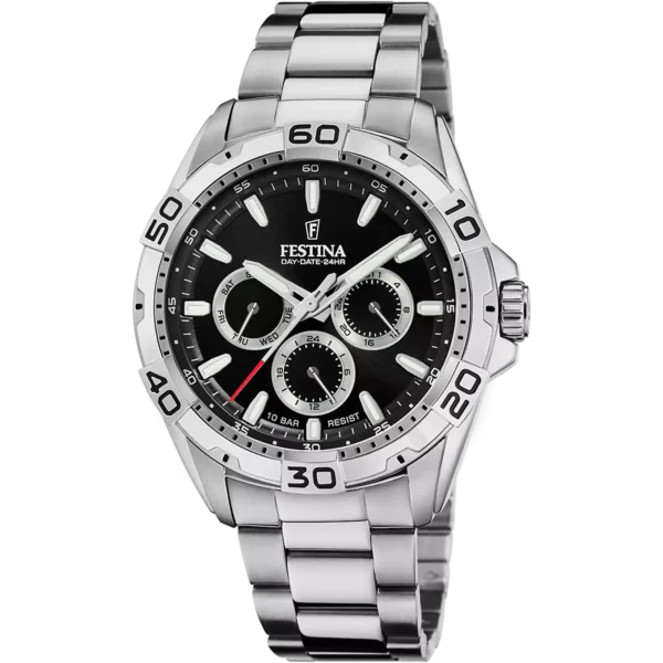 Festina Herren Uhr F20623/4 Edelstahlarmband