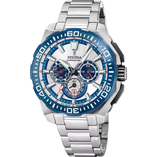Festina Herren Uhr Chrono Bike F20724/1 Stahlarmband