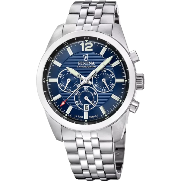 Festina Herren Uhr F20742/4 Blau