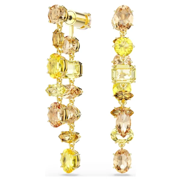 Swarovski Gema Drop-Ohrhänger Gelb 5718073