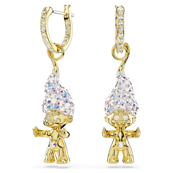 Swarovski Good Luck Trolls Drop-Ohrhänger 5691944 – Bild 4