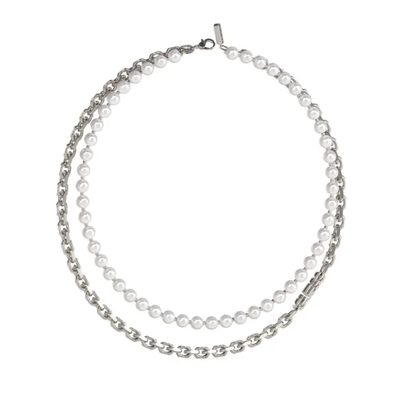 Guess Halskette for Men mit Perlen JUMN04062JW/ST