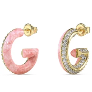 GUESS STEEL Edelstahl-Ohrringe Gold JUBE05436JW/YGRS