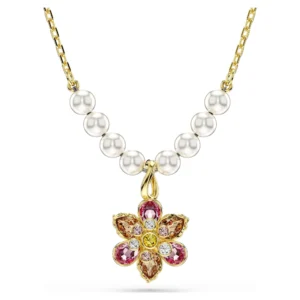 Swarovski Idyllia Halskette Kristallperle, Blume 5723140