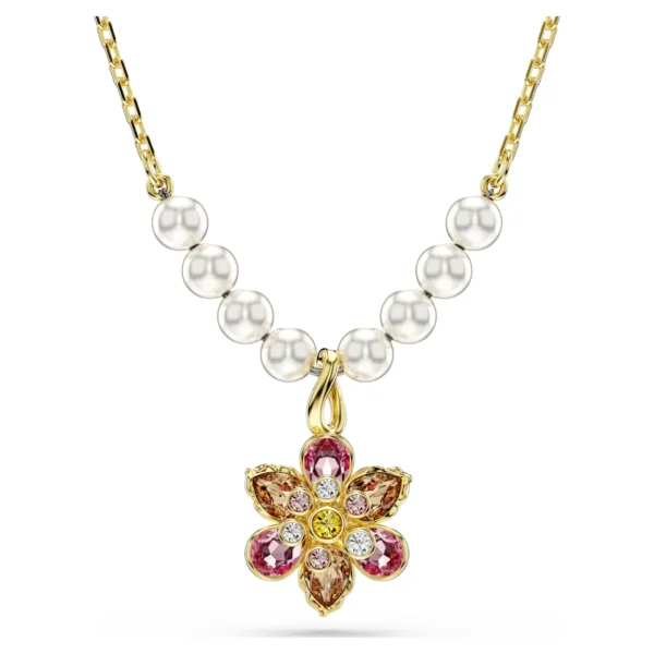 Swarovski Idyllia Halskette Kristallperle, Blume 5723140