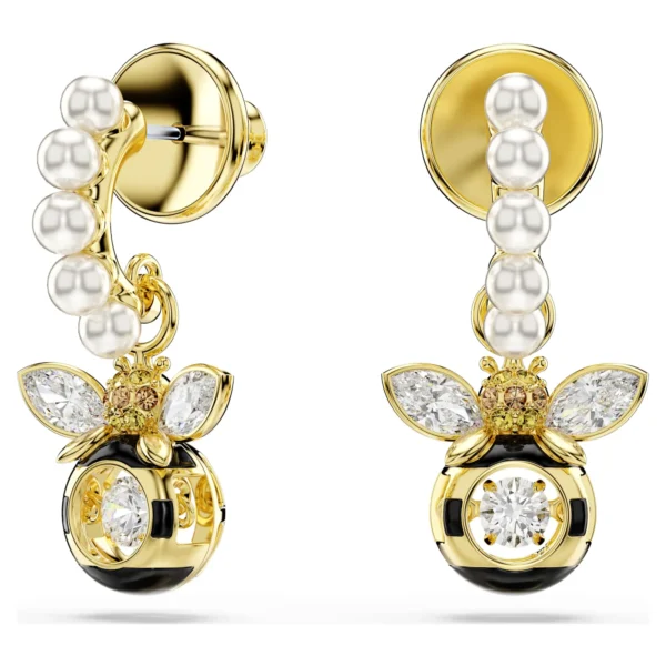 Swarovski Idyllia Drop-Ohrhänger Biene 5742678