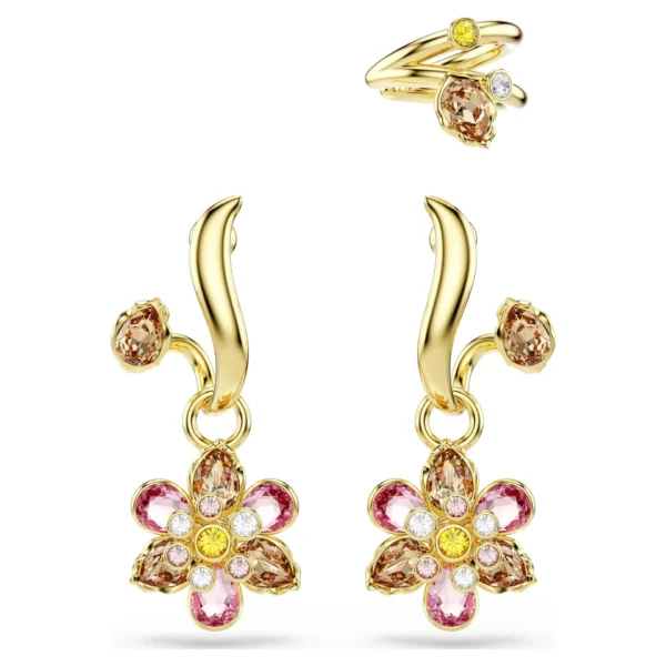Swarovski Idyllia Ohrringe Blume 5732386 – Bild 3