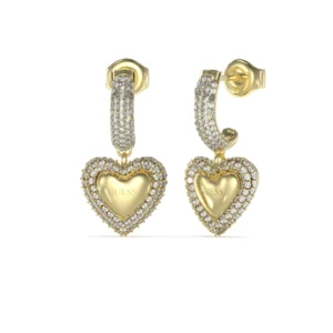 Guess Beloved Goldene Ohrringe JUBE05021JW/YG