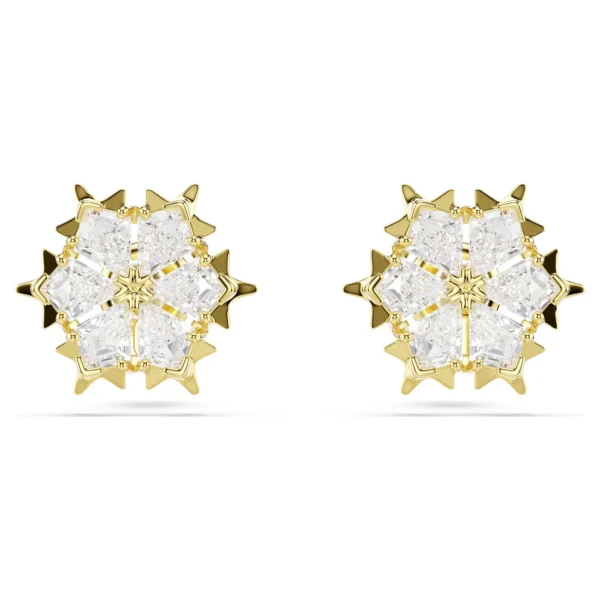 Swarovski Magic Ohrstecker Schneeflocke18K vergoldet 5757816