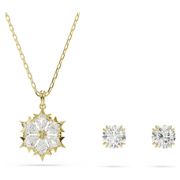 Swarovski Magic Set Schneeflocke 18K vergoldet 5758002